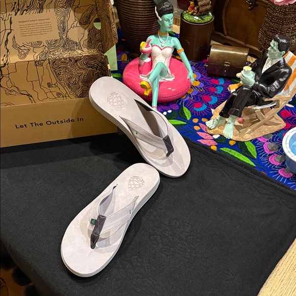 Stio Bircher Flip-Flops - Leather (For Men) main image 14